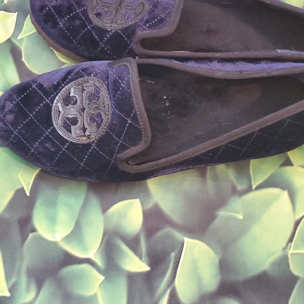Tory Burch Quilted Velvet Billy Loafer